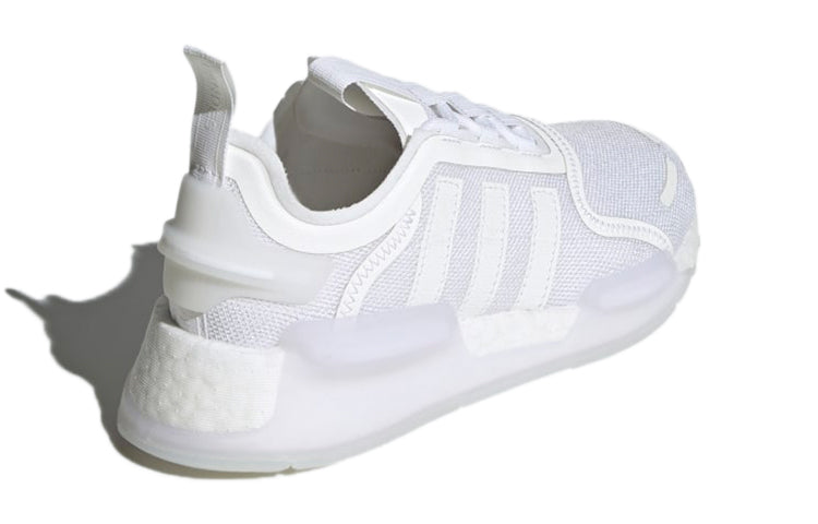 (GS) adidas originals NMD_V3 'Triple White' GX5739