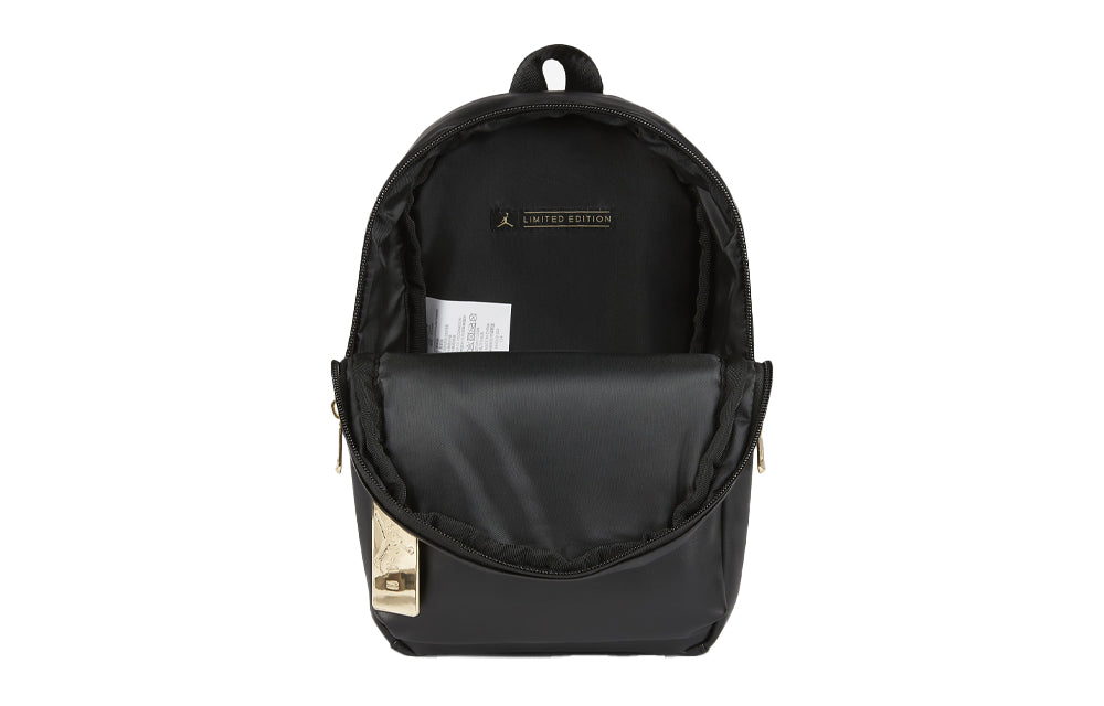 Air Jordan Logo Backpack 'Black Gold' DH0410-010
