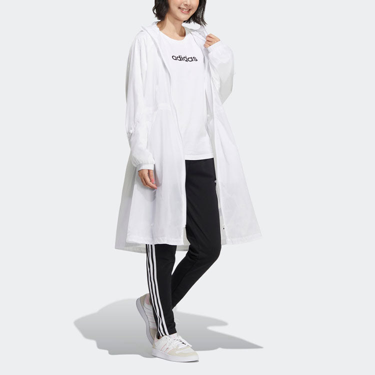 (WMNS) adidas Neo SW Windbreaker Jackets 'White' HM7415