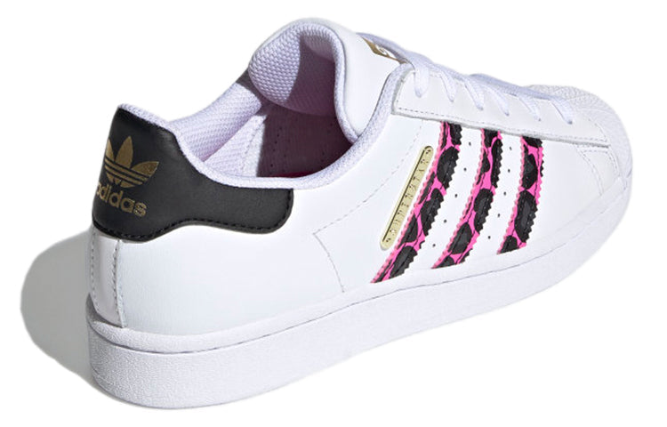 (WMNS) adidas originals Superstar 'White Black Gold' FX6037