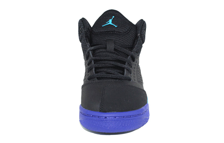 (GS) Air Jordan New School 'Black Blue Lagoon' 768902-008