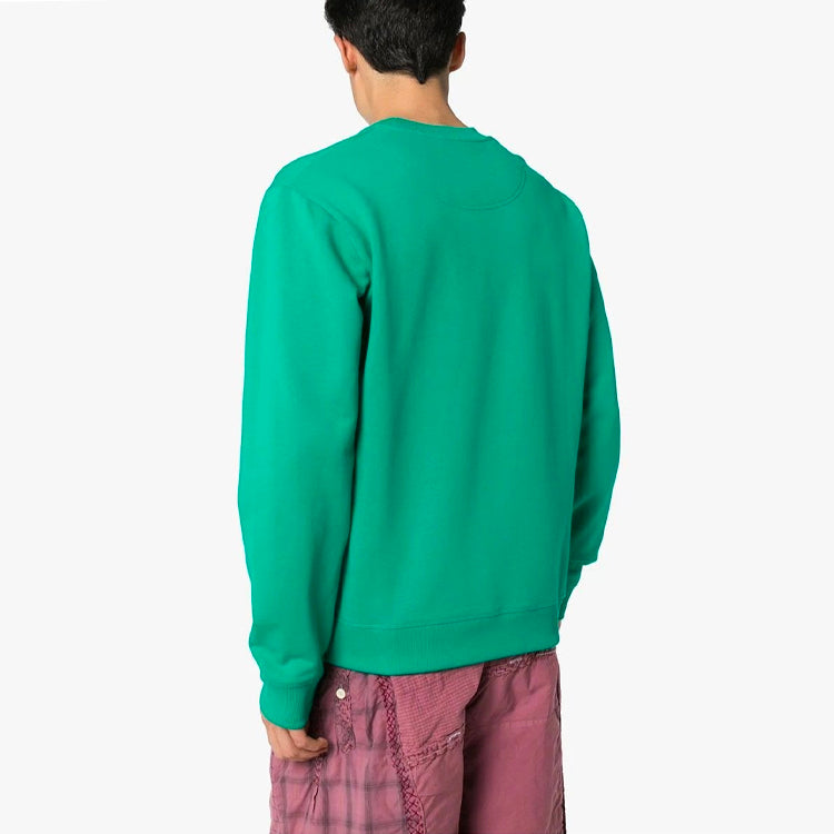 Men's KENZO SS21 Tiger Sweatshirt Classic Pattern Embroidered Long Sleeves Green FA55SW0014XA-58