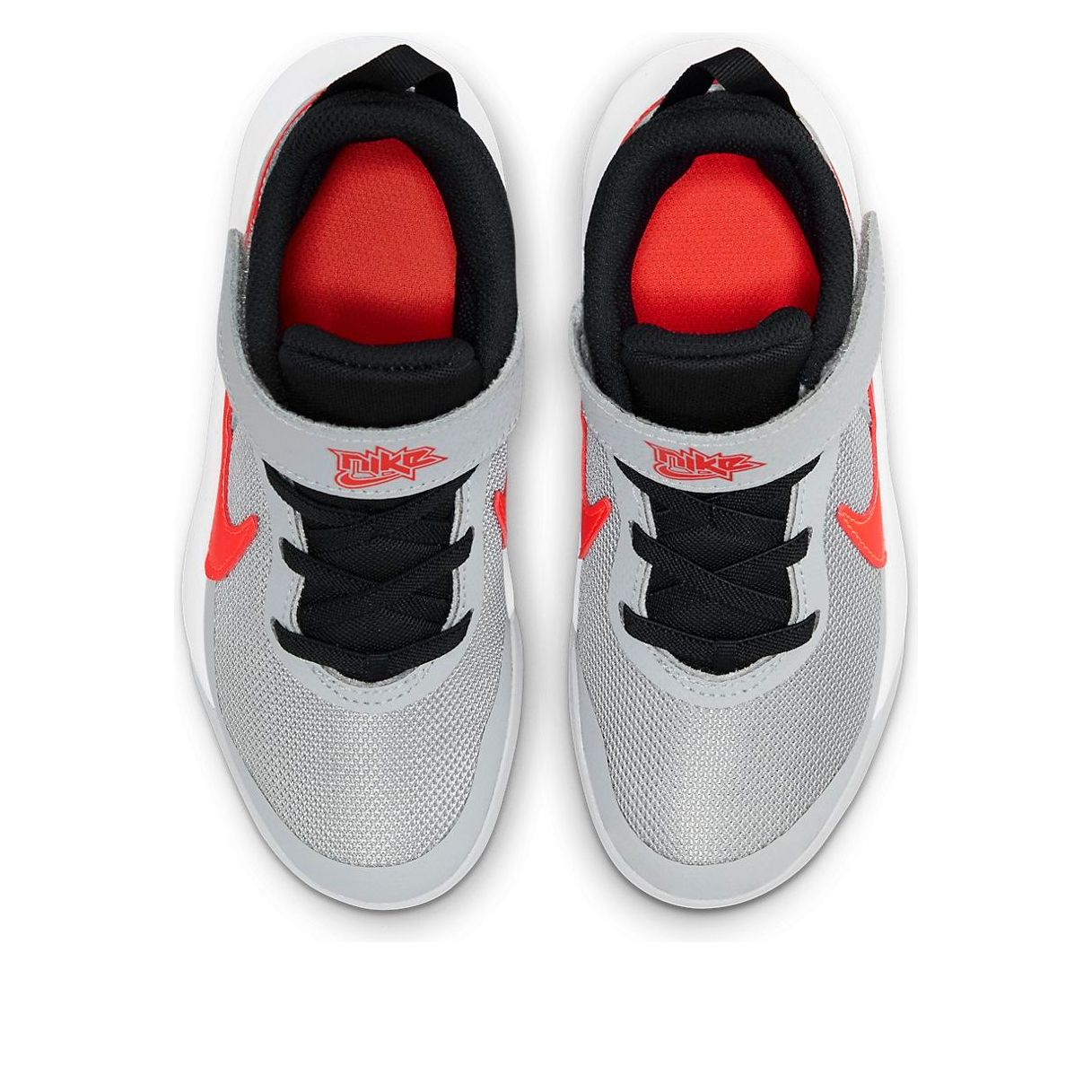 (PS) Nike Team Hustle D10 'Light Smoke Grey Bright Crimson' CW6736-006