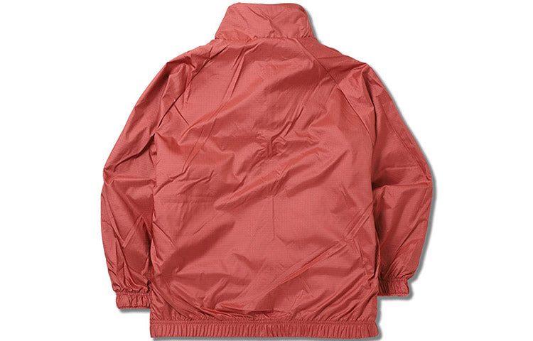 (WMNS) Nike logo lamb's wool reversible Stay Warm Stand Collar Jacket Red CZ4064-897