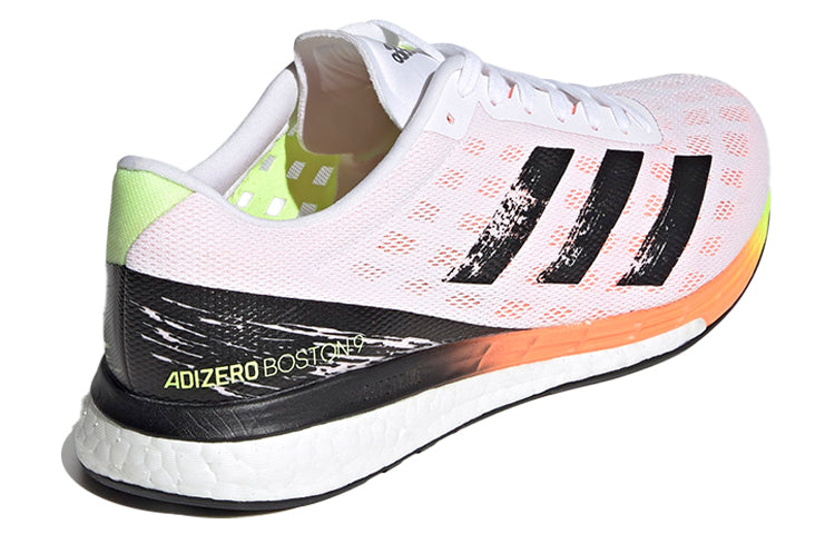 adidas Adizero Boston 9 'White Screaming Orange' H68741