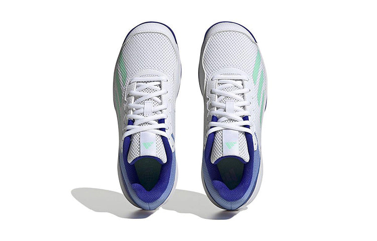 (GS) adidas Courtflash Tennis 'White Lucid Blue' HP9715