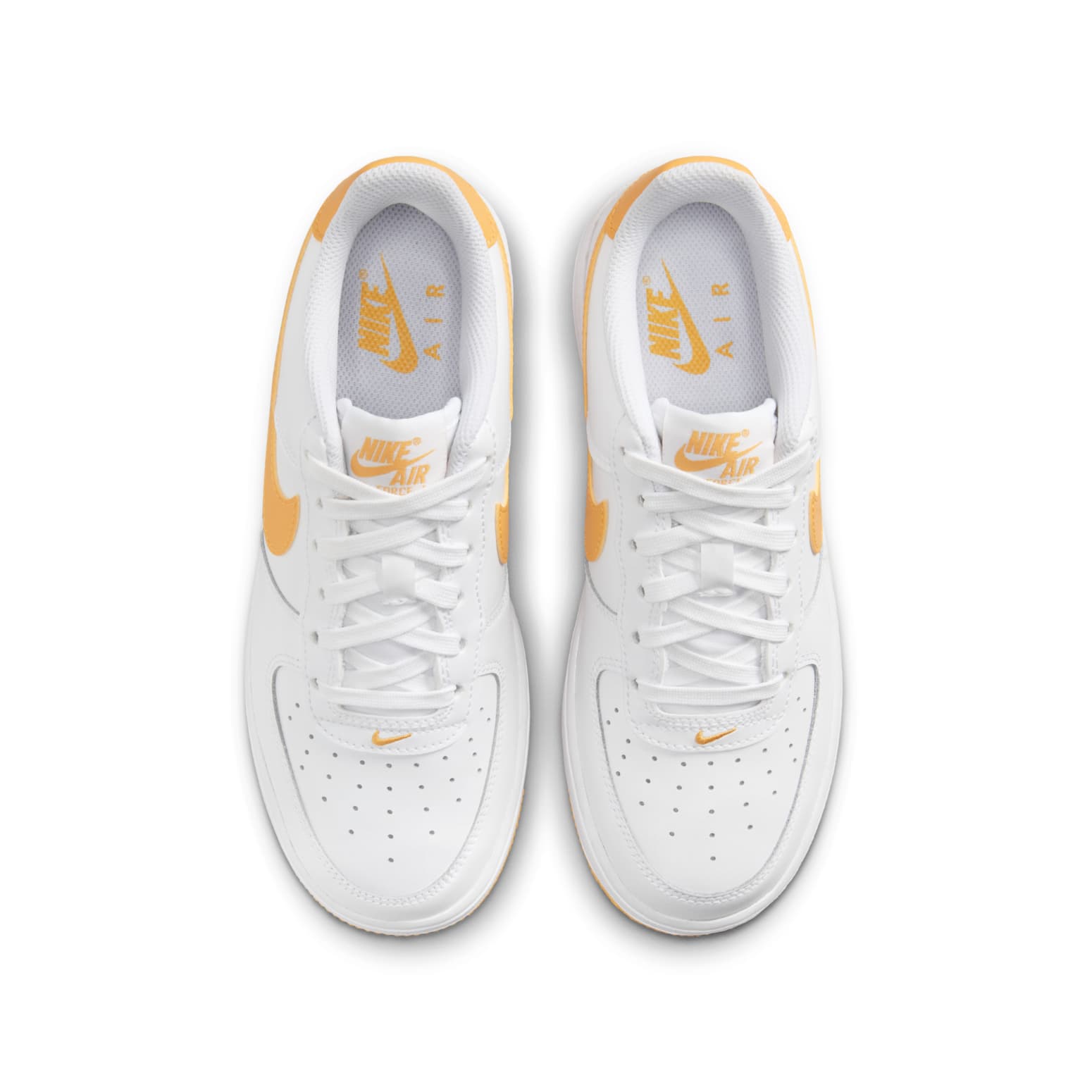 (GS) Nike Air Force 1 'White University Gold' FV5948-109