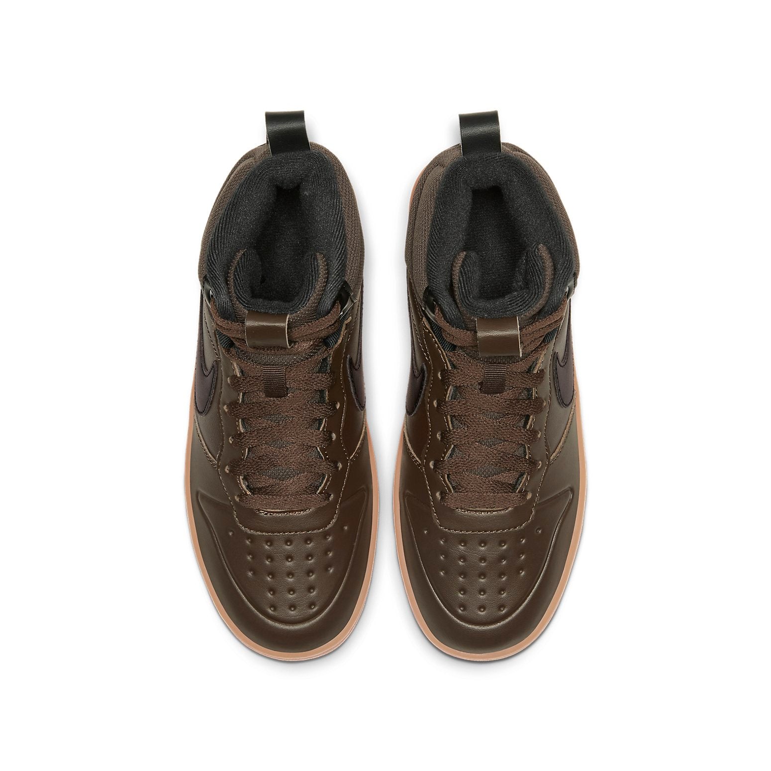 (GS) Nike Court Borough Mid 2 Boot 'Baroque Brown Gum' BQ5440-200