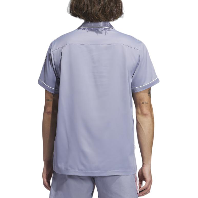 adidas x CLOT Bowling Shirt Asia Sizing 'Purple' IY8684