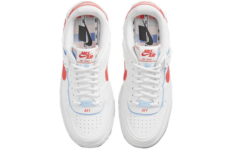 (WMNS) Nike Air Force 1 Shadow SE 'Team Orange Blue' CQ9503-100