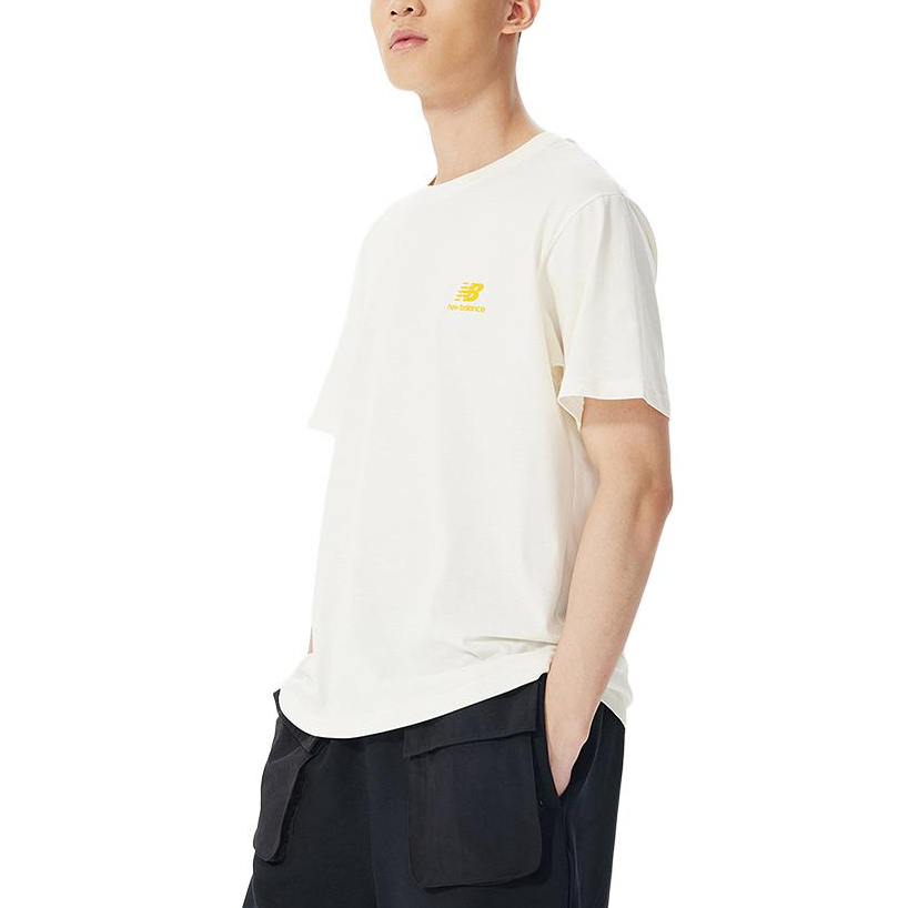 New Balance Graphic Print Tee Asia Sizing 'White' AMT22366-IV
