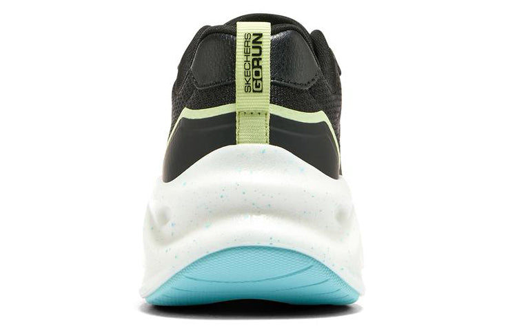 (WMNS) Skechers Go Run Swirl Tech 'black' 128794-BKLM