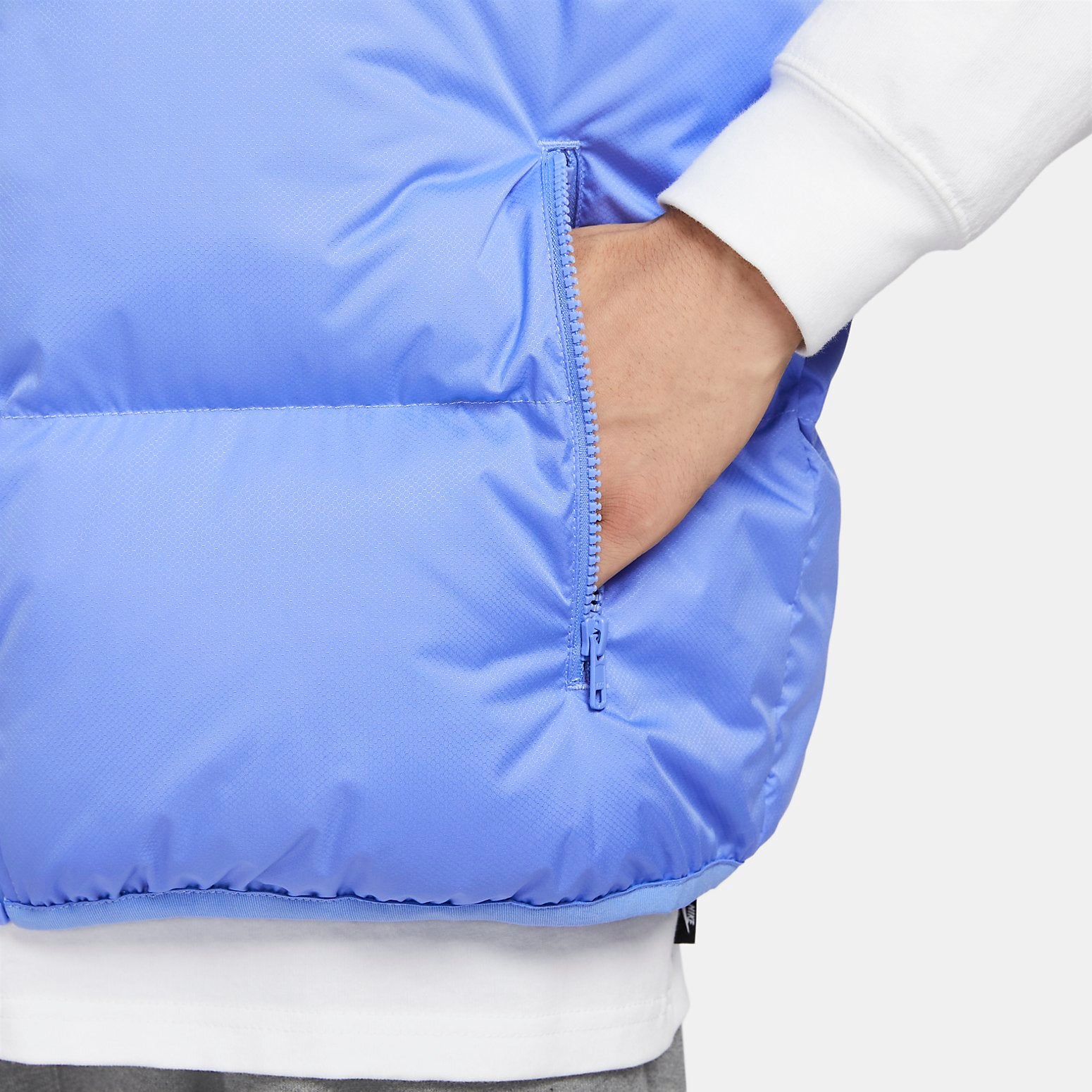 Nike Club Puffer Vest 'Blue' FB7374-450