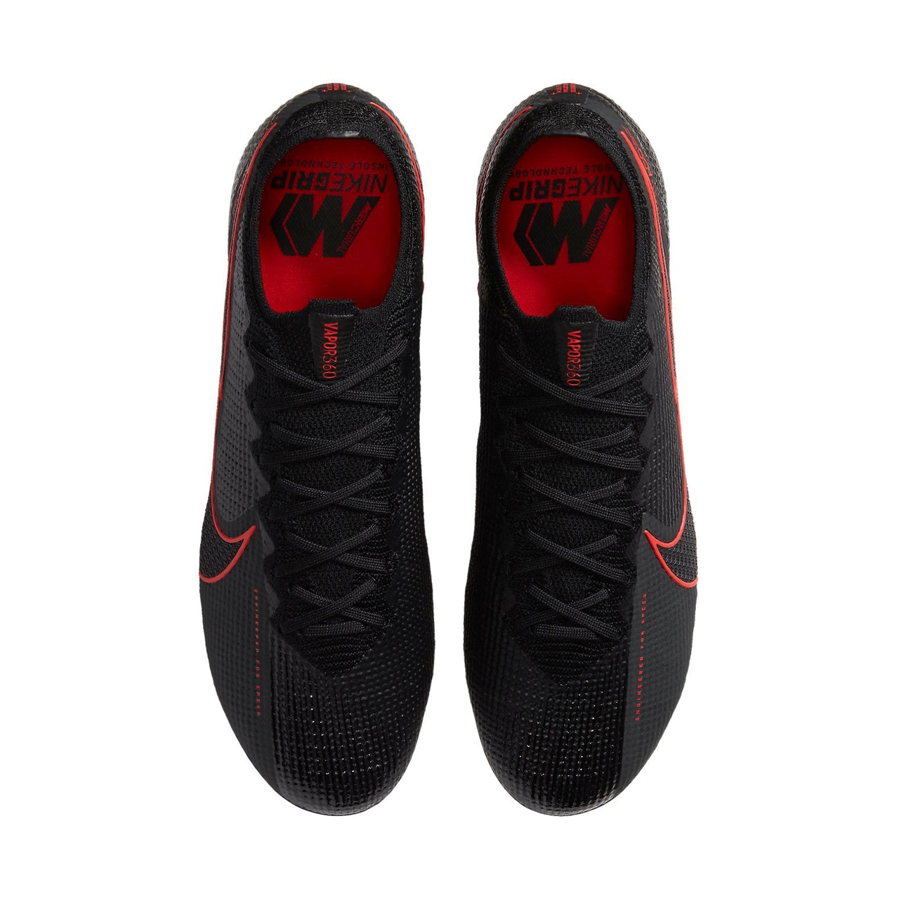 Nike Mercurial Vapor 13 Elite FG Black X 'Black Red' AQ4176-060