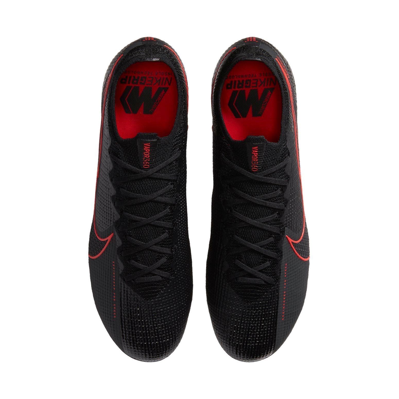 Nike Mercurial Vapor 13 Elite FG Black X 'Black Red' AQ4176-060