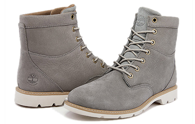 (WMNS) Timberland Campton 6 Inch Waterproof Boots 'Grey Nubuck' A2D75