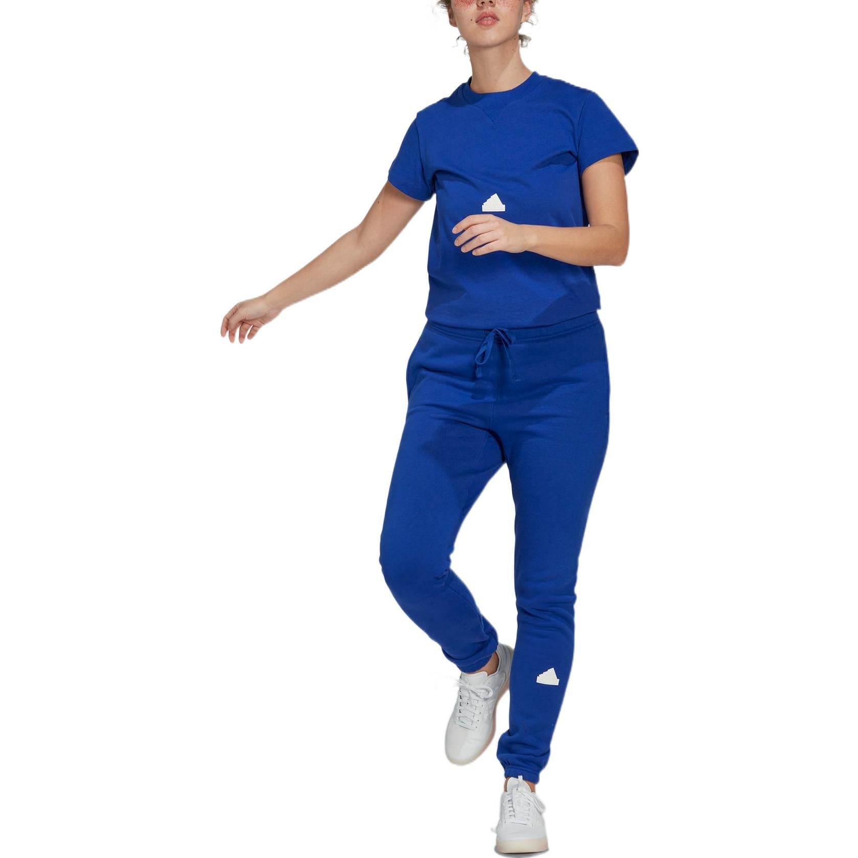 (WMNS) adidas Sweat Pants Asia Sizing 'Blue' HM2864