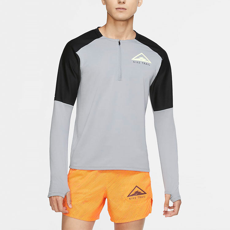 Nike AS Men's NK ELMNT Top LS Trail PARTICLE GREY CU5741-073