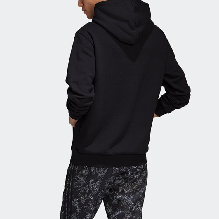 adidas x Disney Crossover Goofy Hoody Embroidered Pullover Black GD6022