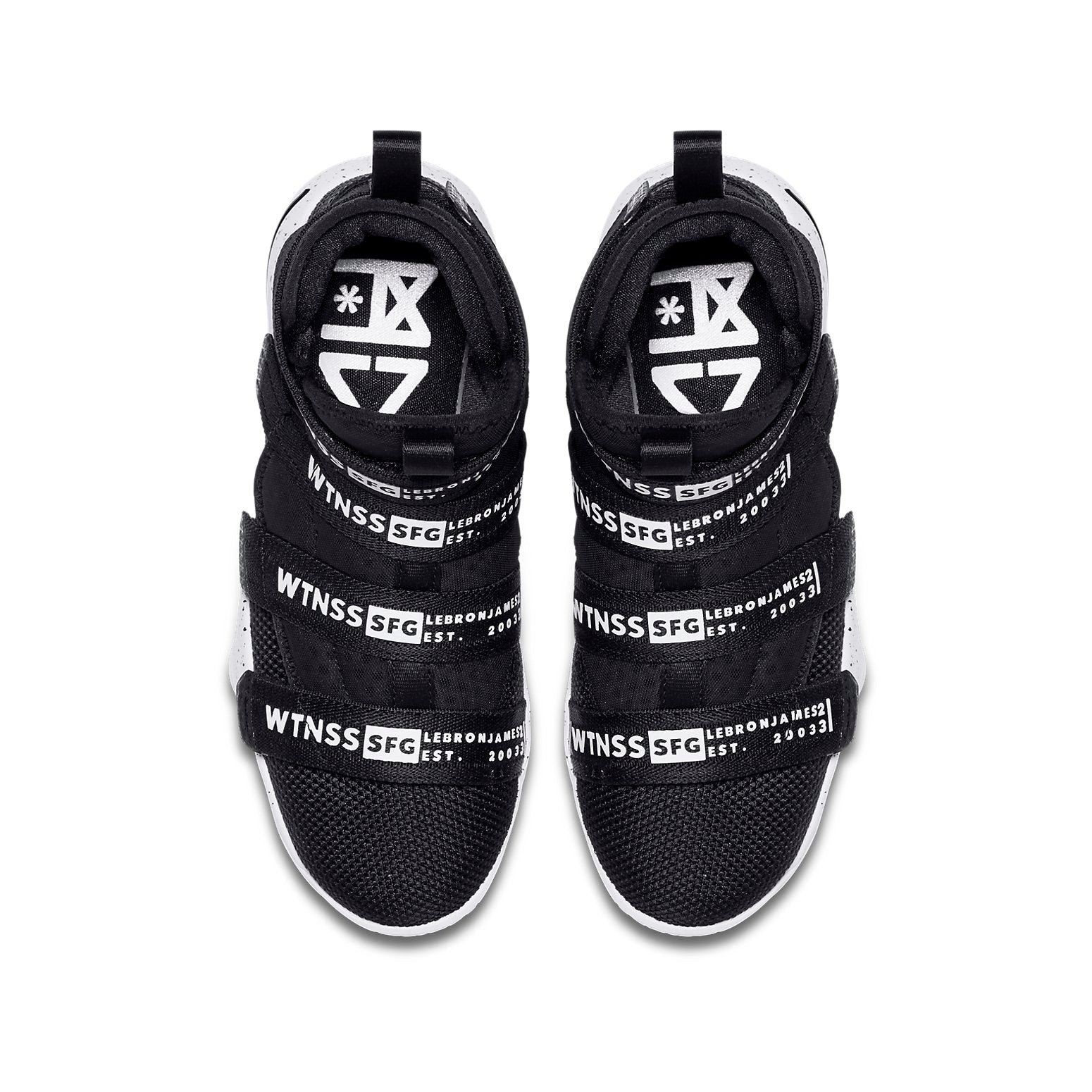 (GS) Nike LeBron Soldier XI 'Black White' AJ6985-002