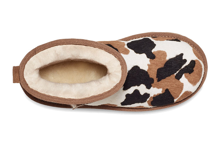 UGG Classic Mini Cow Print 1123619K-CHE