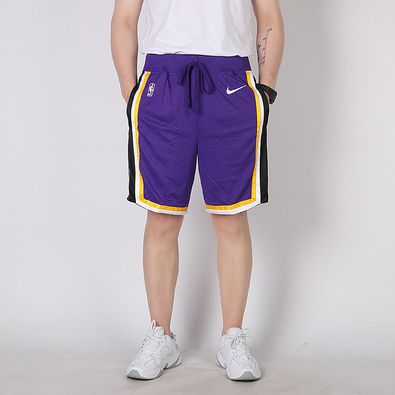 Nike Lakers Courtside Statement Edition Basketball Shorts Purple AV3545-504