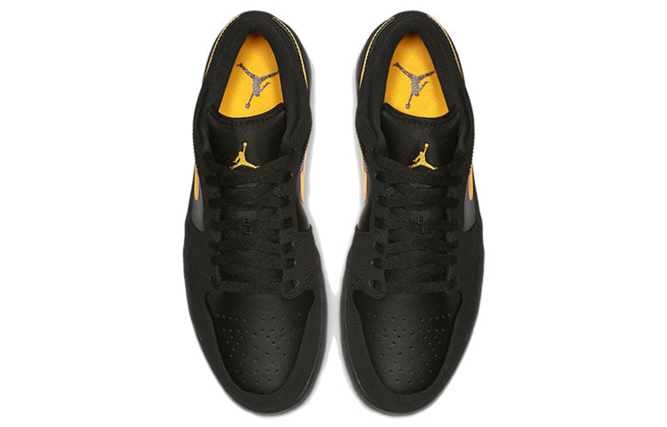 Air Jordan 1 Low 'Black University Gold' 553558-071