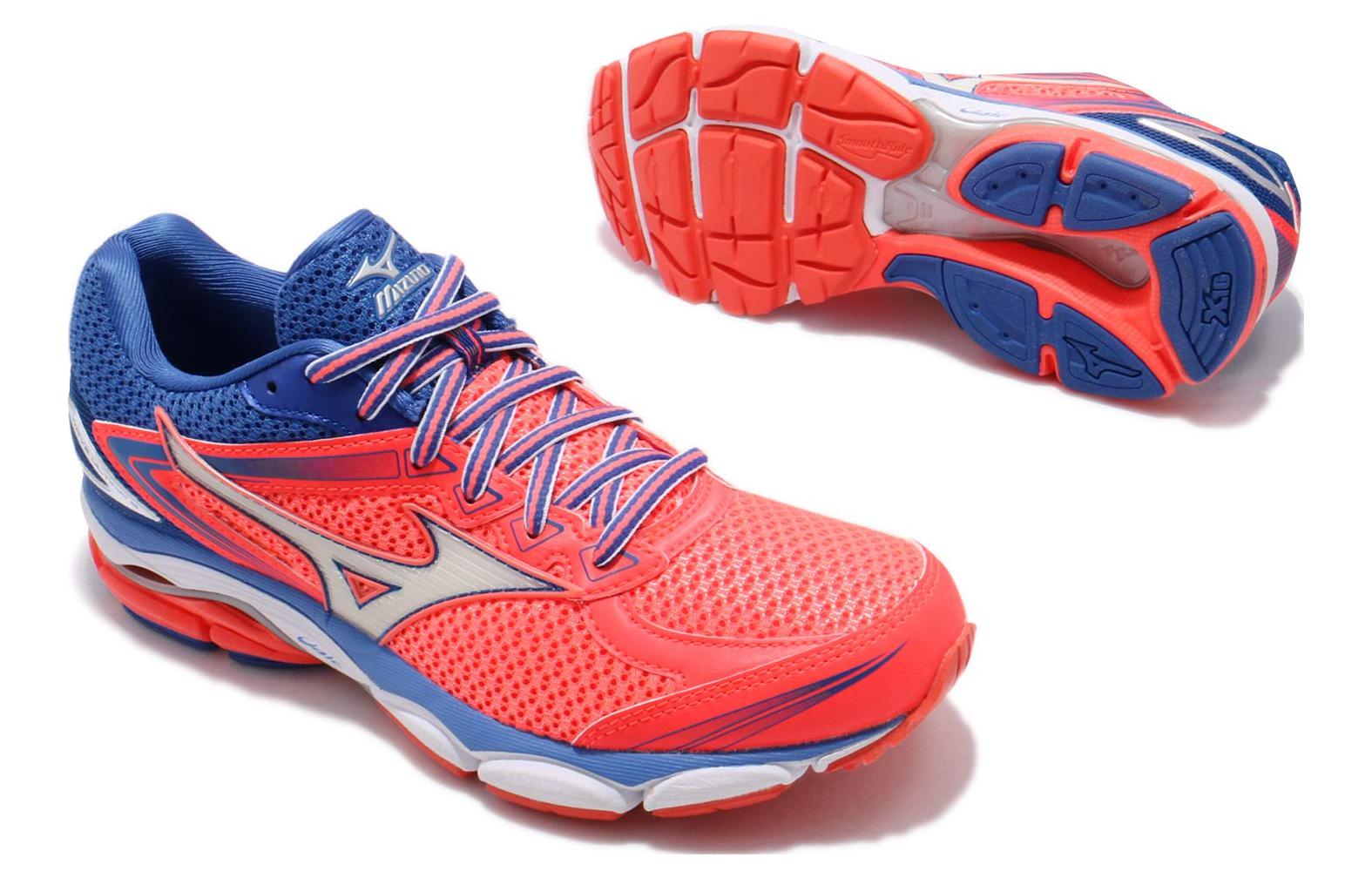 Mizuno Wave Ultima 8 Low Tops Wear-resistant Orange Blue J1GD160902