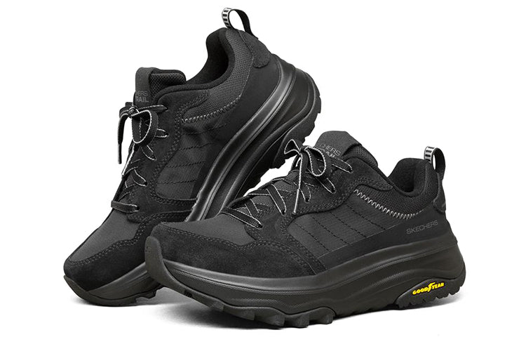 (WMNS) Skechers Max Cushioning Trail Low-Top Black 128216-BBK