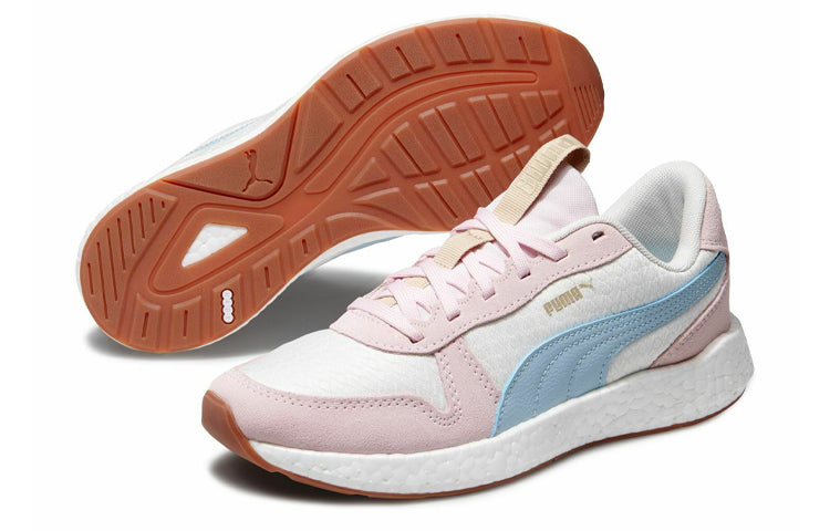 (WMNS) PUMA Nrgy Neko Retro Sweet What Vintage Running Shoes White/Pink 192748-02