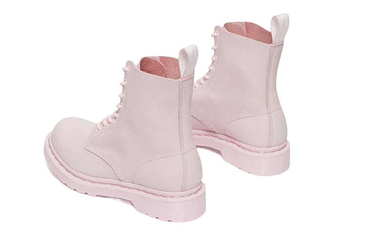 (WMNS) Dr. Martens 1460 Pascal Mono Lace Up Boots 'Pink' 27215279