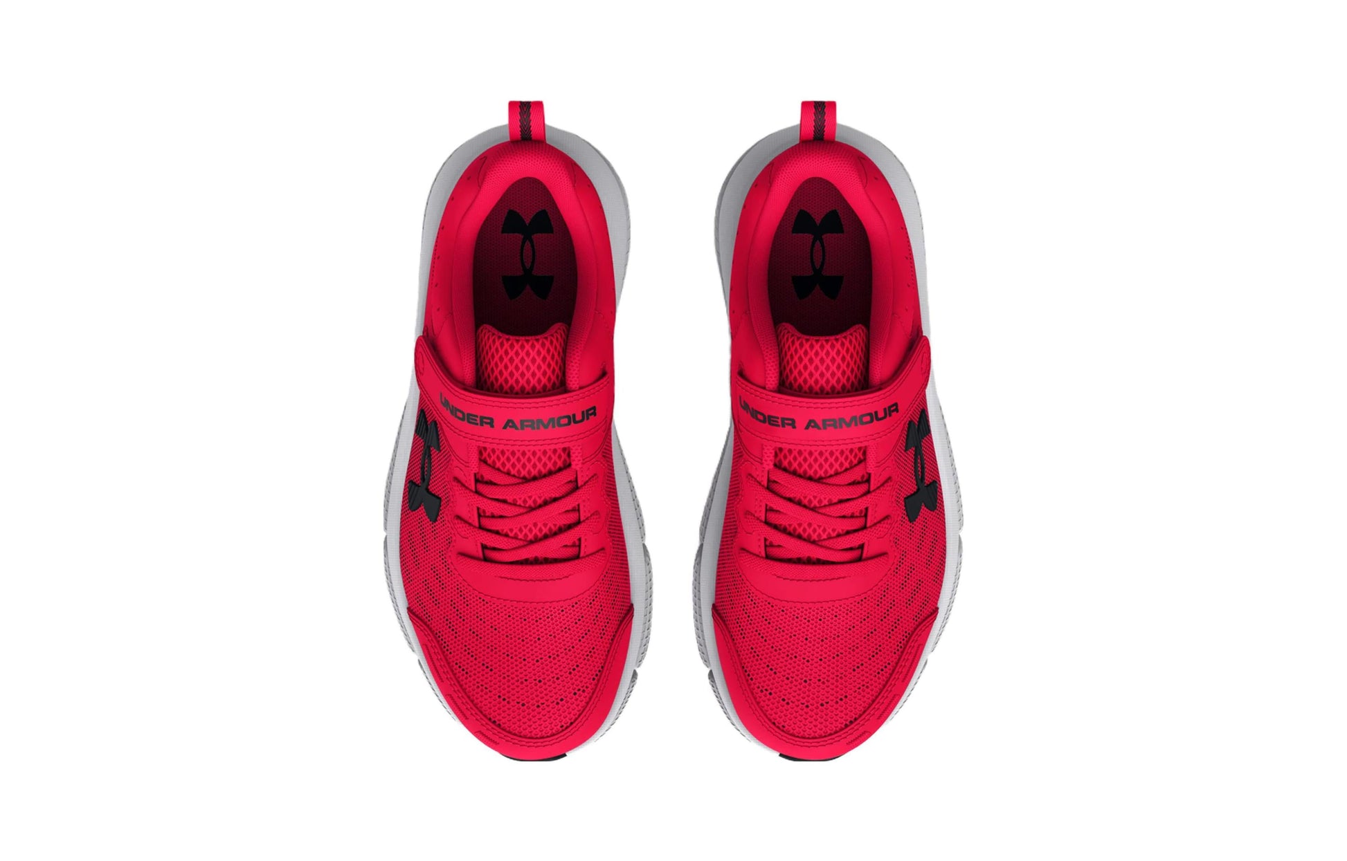 (PS) Under Armour Assert 10 AC Wide 'Red Black' 3026186-600
