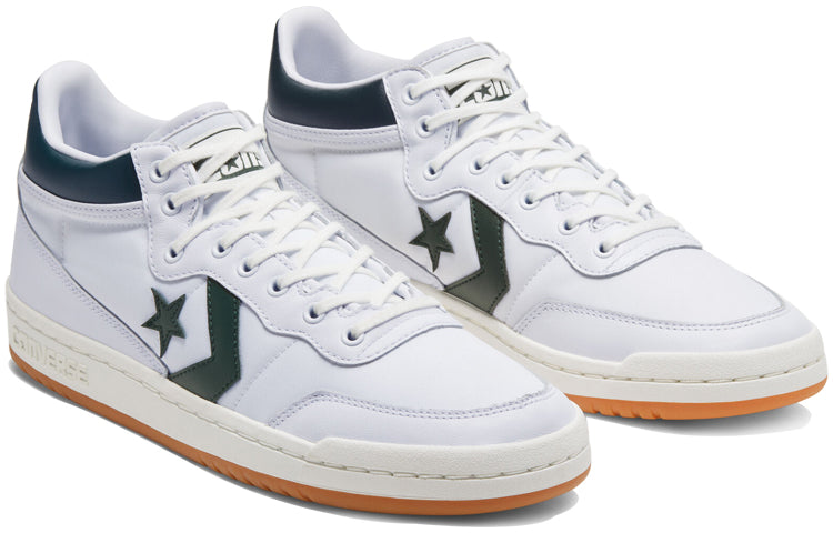 Converse Fastbreak Pro Mid 'White Deep Emerald' 166247C