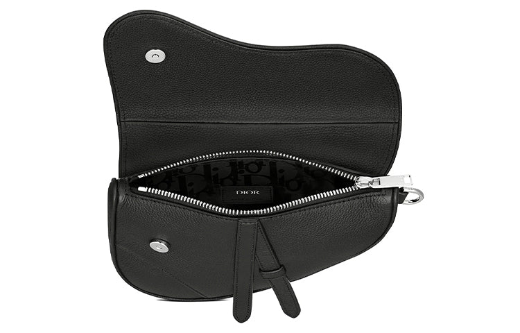 DIOR Mini Saddle Bag 'Black' 1ADPO191YMJ-H00N