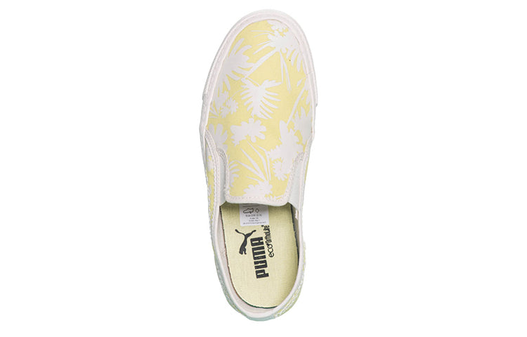 (WMNS) PUMA Ibiza Slipon Low Top Board Shoes White/Yellow 356253-02