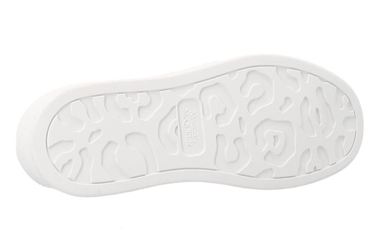 Alexander McQueen Graffiti Printed Low-Top Sneakers 'Black White' 705199W4TG79061
