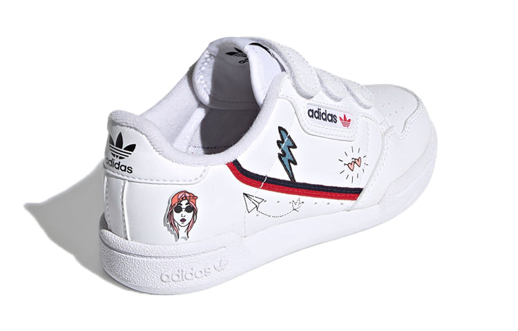(PS) adidas Continental 80 J 'White Graffiti' FX6070
