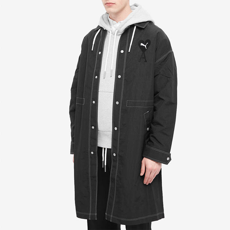 PUMA X AMI Light Nylon Jacket 'Black' 534064-01