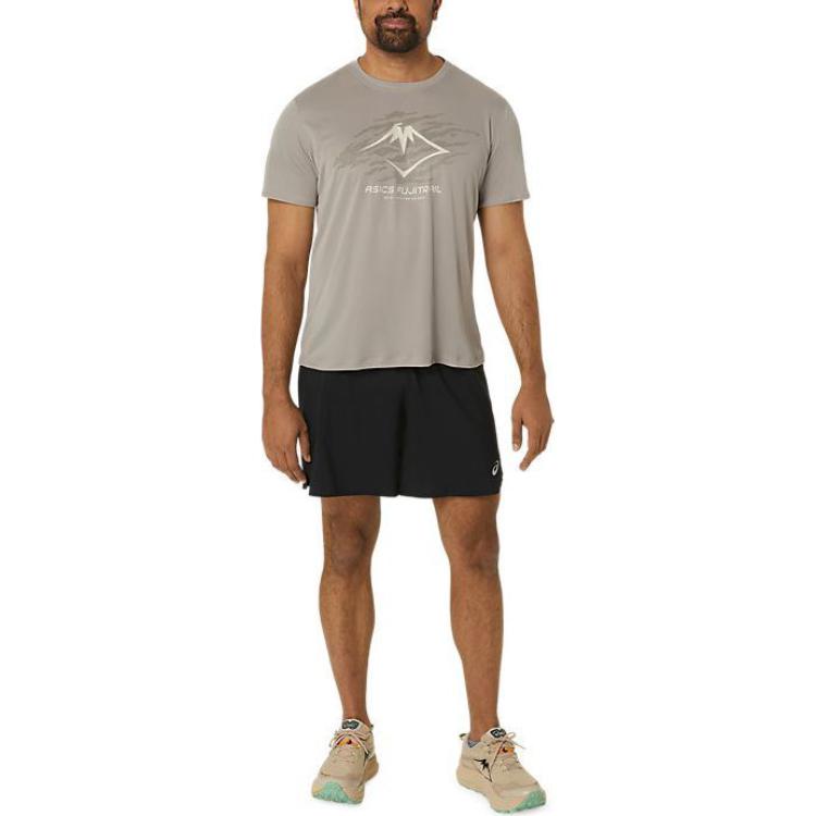 ASICS Fujitrail Logo T-Shirt 'Grey' 2011C981-250