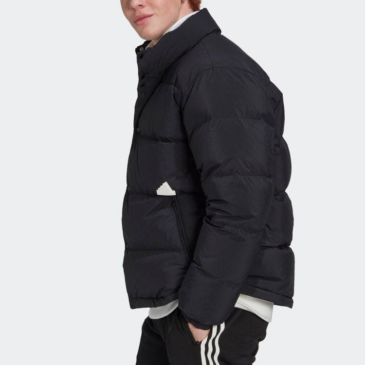 adidas Sportswear Padded Down Puffer Jacket 'Black' HG2065