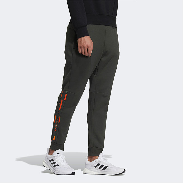 adidas Knit Pants Sports Long Pants Green GT6491