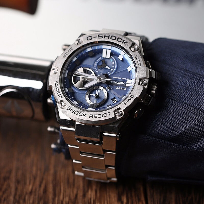 CASIO G-Shock G-Steel 'Silver Blue' GST-B100D-2APRT