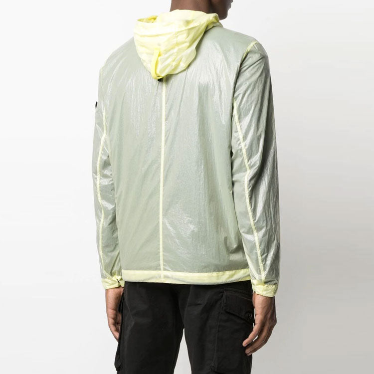 STONE ISLAND Packable Hooded Field Jacket 'Lemon' 741543034-V0031