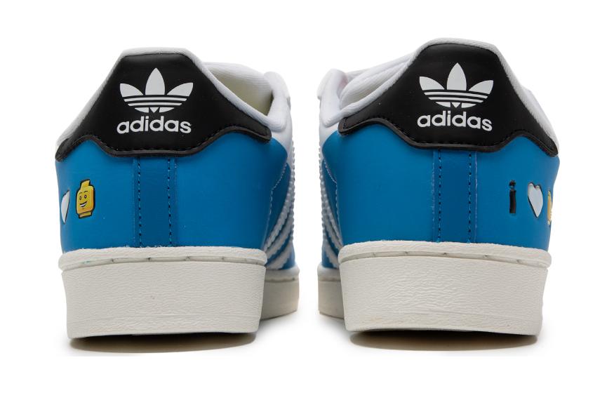 (PS) adidas Superstar x LEGO Shoes 'White Bright Blue' IF2911