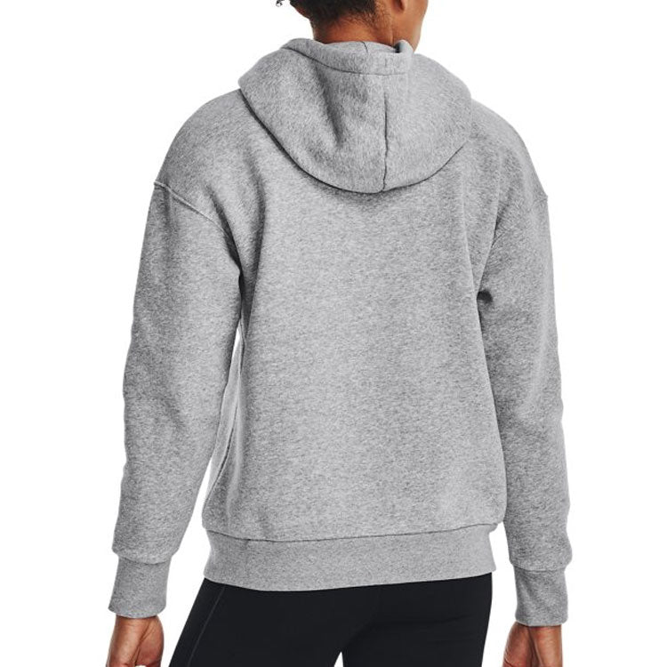 (WMNS) Under Armour Essential Fleece Hoodie 'Grey' 1373033-011