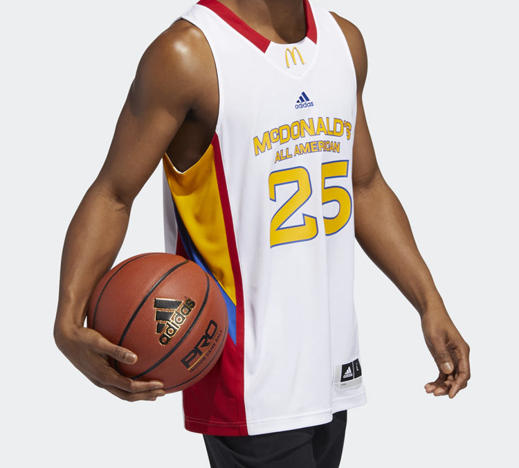 adidas D Rose McDonald's All American Swingman Jersey White GJ0073