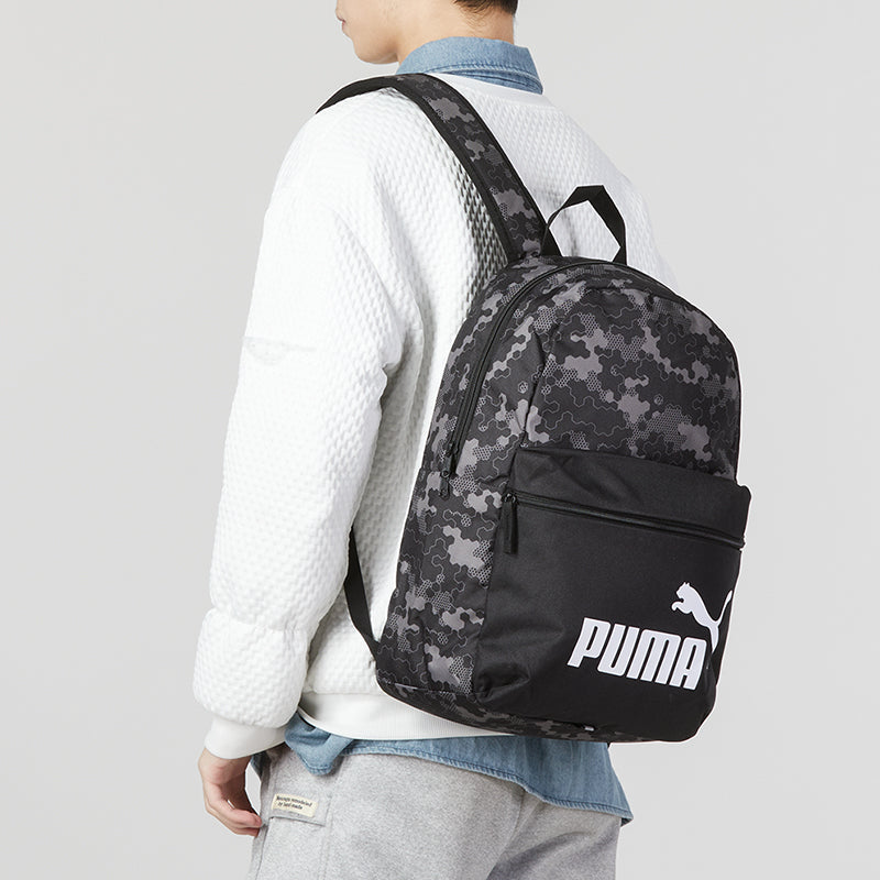 PUMA Phase AOP Backpack 'Black' 078046-10