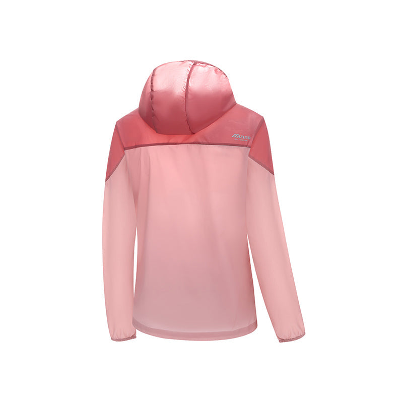 (WMNS) Mizuno Sun Protection Ice Silk Jacket 'Red' A2CE2C08