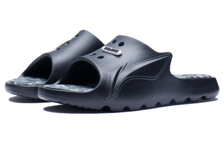 Li-Ning LNBB Slides 'Black Camo' ABTS003-4