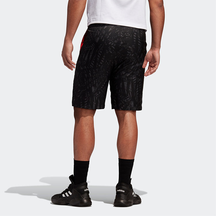 adidas Hrdn 360 Short LeBron James Printing Basketball Sports Shorts Black FH7758